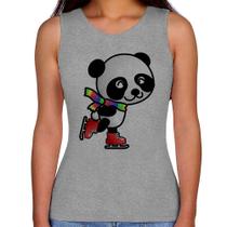 Regata Feminina Panda de Patins - Foca na Moda