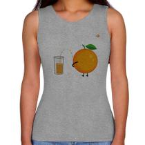 Regata Feminina Peeing Orange - Foca na Moda