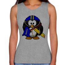 Regata Feminina Pinguim Salva Vidas - Foca na Moda Regata Feminina Pinguim Salva Vidas - Foca na Moda