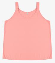Regata Feminina Plus Size Infinita Cor Rosa