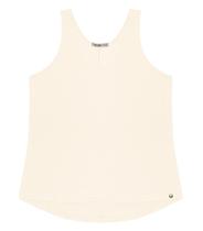 Regata Feminina Plus Size Secret Glam Bege Regata Feminina Plus Size Secret Glam Bege