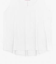 Regata Feminina Plus Size Secret Glam Branco