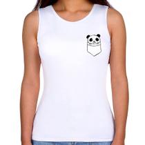 Regata Feminina Pocket Panda - Foca na Moda