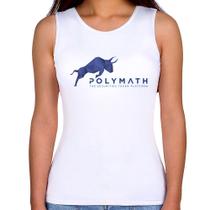 Regata Feminina Polymath The Securities Token Platform - Foca na Moda Regata Feminina Polymath The Securities Token Platform - Foca na Moda