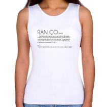 Regata Feminina Ranço: Definição - Foca na Moda Regata Feminina Ranço: Definição - Foca na Moda