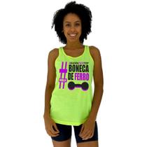 Regata Feminina Recorte Nadador MXD Conceito Boneca De Ferro