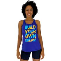 Regata Feminina Recorte Nadador MXD Conceito Build Your Own Dream Regata Feminina Recorte Nadador MXD Conceito Build Your Own Dream