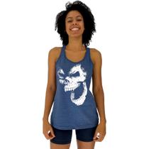 Regata Feminina Recorte Nadador MXD Conceito Gorilla Skull