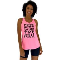 Regata Feminina Recorte Nadador MXD Conceito Projeto Agora Eu Fico Top Regata Feminina Recorte Nadador MXD Conceito Projeto Agora Eu Fico Top