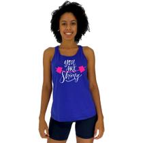 Regata Feminina Recorte Nadador MXD Conceito You Are Strong