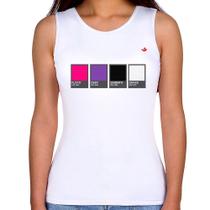 Regata Feminina Rock Color Guide - Foca na Moda