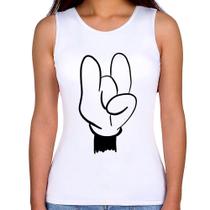 Regata Feminina Rock Hand - Foca na Moda