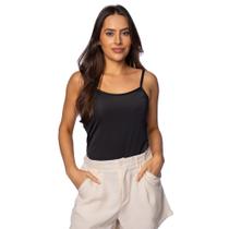 Regata Feminina Sea Surf com Alças Finas Preta