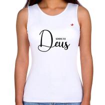 Regata Feminina Sempre foi Deus - Foca na Moda Regata Feminina Sempre foi Deus - Foca na Moda
