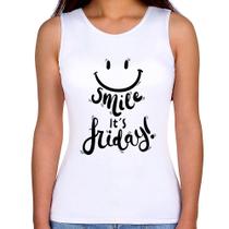 Regata Feminina Smile, It's Friday! - Foca na Moda