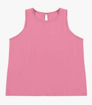 Regata Feminina Tecido Viscose Slub Rovitex Rosa Regata Feminina Tecido Viscose Slub Rovitex Rosa