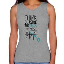 Regata Feminina Think Outside The Box - Foca na Moda