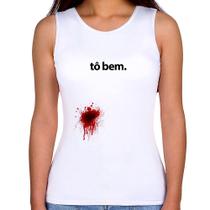 Regata Feminina tô bem - Foca na Moda