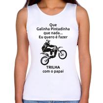 Regata Feminina Trilha com o papai - Foca na Moda