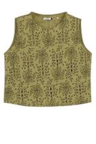 Regata Feminina Tropical Devorê Marialícia - Elegância e Conforto