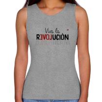 Regata Feminina Viva la Revolución - Foca na Moda