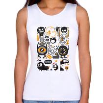 Regata Feminina We all have monsters within - Foca na Moda Regata Feminina We all have monsters within - Foca na Moda