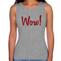 Regata Feminina Wow! - Foca na Moda Regata Feminina Wow! - Foca na Moda