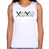 Regata Feminina Xoxo Baseball - Foca na Moda
