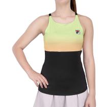 Regata Fila Backspin Cami Tank Top Preto e Colors