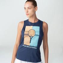 Regata Fila Beach Tennis Azul Feminina