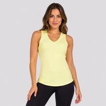 Regata Fila Easy Training Crepe Flow Feminina Amarela Regata Fila Easy Training Crepe Flow Feminina Amarela