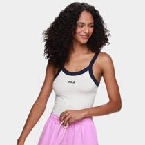 Regata Fila Ribbed Letter Feminina Regata Fila Ribbed Letter Feminina