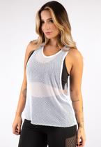 Regata Fitness Transparente Telinha Tule Furadinha Academia Malhar Atacado Regata Fitness Transparente Telinha Tule Furadinha Academia Malhar Atacado