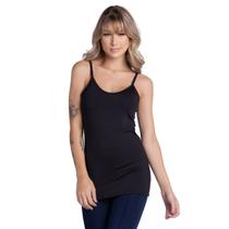 Regata Fitness Vekyo Modas Feminina Alça Fina Básica Roupa de Academia Camisa Blusa