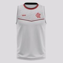 Regata Flamengo Opal Infantil Branca