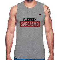 Regata Fluente em sarcasmo - Foca na Moda