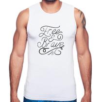 Regata Free and Brave - Foca na Moda Regata Free and Brave - Foca na Moda