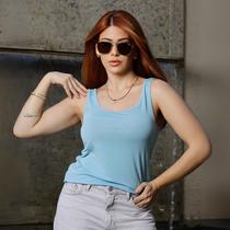 Regata Fresh Basic Soft Premium Azul Bebê