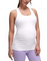 Regata Gestante CRZ YOGA Butterluxe Racerback Branca M