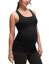 Regata Gestante CRZ YOGA Butterluxe Racerback Preta XL