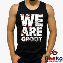 Regata Groot 100% Algodão We Are Groot Guardiões da Galáxia Guardians Of The Galaxy Geeko