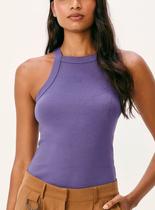 Regata Halter Neck Hering 4AP7 Feminina Canelada Algodão T. P/XG Regata Halter Neck Hering 4AP7 Feminina Canelada Algodão T. P/XG