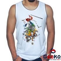Regata Harry Potter 100% Algodão Hogwarts Camiseta Regata Geeko 05