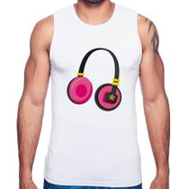 Regata Headphone Rosa - Foca na Moda