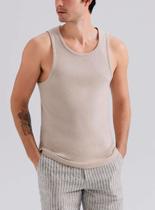 Regata Hering 4AJE Masculina Ribana Canelada Algodão T. P/XXG