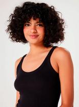 Regata Hering N1TE Feminina Slim Ribana Algodão T. P/EXG