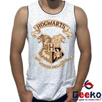 Regata Hogwarts 100% Algodão Harry Potter Camiseta Regata Geeko 01