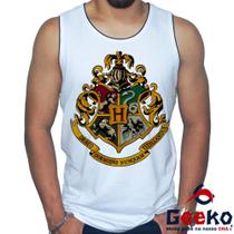Regata Hogwarts 100% Algodão Harry Potter Camiseta Regata Geeko 02