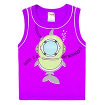 Regata Infantil Bebe Machão Interativa Divertida Tubarão Div