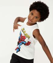 Regata Infantil Homem Aranha Marvel Tam 4 a 10-62062 Regata Infantil Homem Aranha Marvel Tam 4 a 10-62062